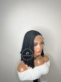 Bantu Knots Cornrow Braids - Paula 1