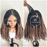 Dreadlocks Micro Human Hair Wig