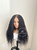 Human Hair Bohemian Knotless Braid Wig - Sherice 1