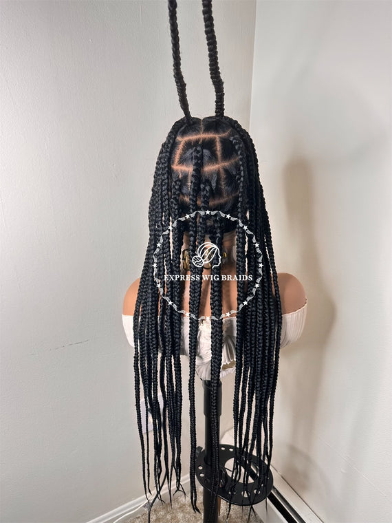 Full Lace Big Knotless Braids