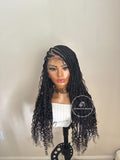 Human Hair Bohemian Cornrow Braids - Sonya