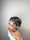 Four Feed In Cornrow Braids - Nikos
