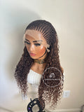Human Hair Bohemian Cornrow Braids - Tameka