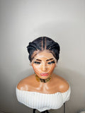 Four Feed In Cornrow Braids - Dallas 1