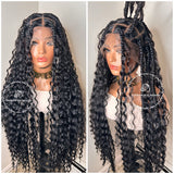 Full Lace Big Bohemian Knotless Braids Goddess - Rihanna