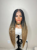 Knotless Ombré 2 Tone Braids - Briana