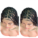 HD Knotless Triangle Braids-Monica