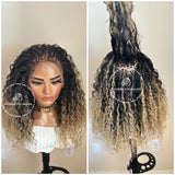 Micro Braided Weave Wig Asia Synthetic 2
