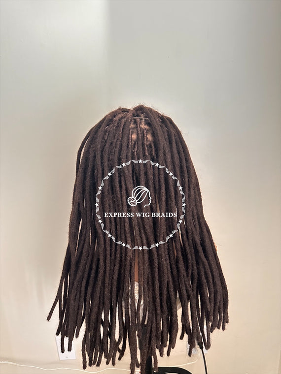 Dreadlocks Human Hair Wig - Dreads