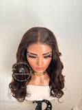 HD lace Closure Human Hair Wig - Jade