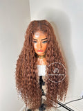 Bohemian Goddess Cornrow Braids Closure - Rosalie 3