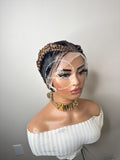 Four Feed In Cornrow Braids - Nikos