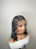 Bantu Knots Cornrow Braids - Dorothy