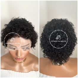 100% Human Hair Wig Jerry Curl - Florence