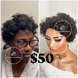 100% Human Hair Wig Jerry Curl - Joan