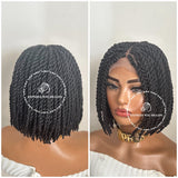Senegalese Twist Closure Bob Wig-Kansas