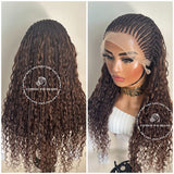 Human Hair Bohemian Cornrow Braids - Tameka