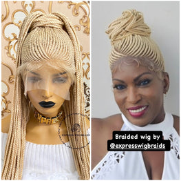 Cornrow Ponytail Braids-Willow