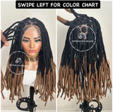 Dreadlocks Human Hair Wig - Dreads