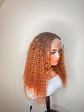 100% Human Hair Wet & Wavy Micro Braid Wig - Indiana Frontal