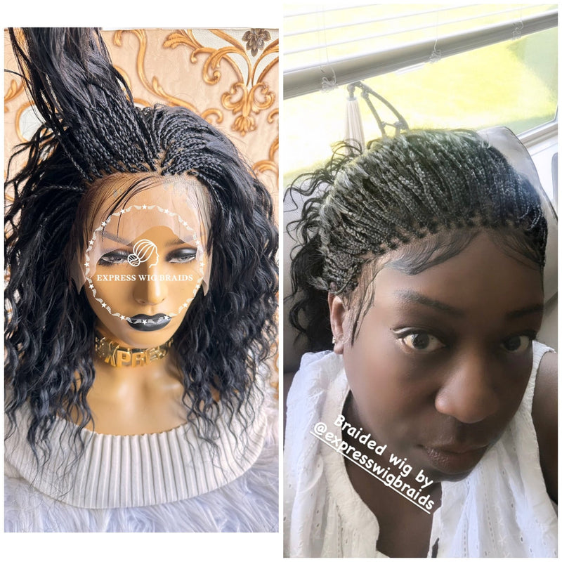 Micro Braided Weave Wig-Asia - Express Wig Braids