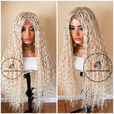 Super Blonde 613 Bohemian Knotless Braids Goddess - Beyoncé Sasha