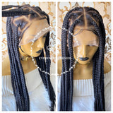 Knotless Jumbo Triangle Braids-Beth