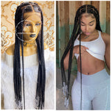 Baddie Jumbo Knotless Braids With Beads- Belinda