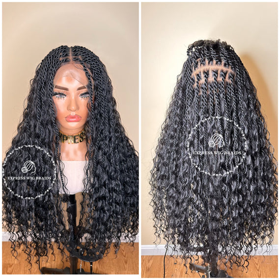 Bohemian Knotless Twist Goddess - Mandy