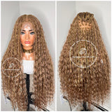 Honey Blonde 27 Bohemian Knotless Braids Goddess - Beyoncé Sasha