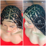 HD Knotless Triangle Braids-Monica