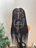 Full Lace Big Knotless Twists