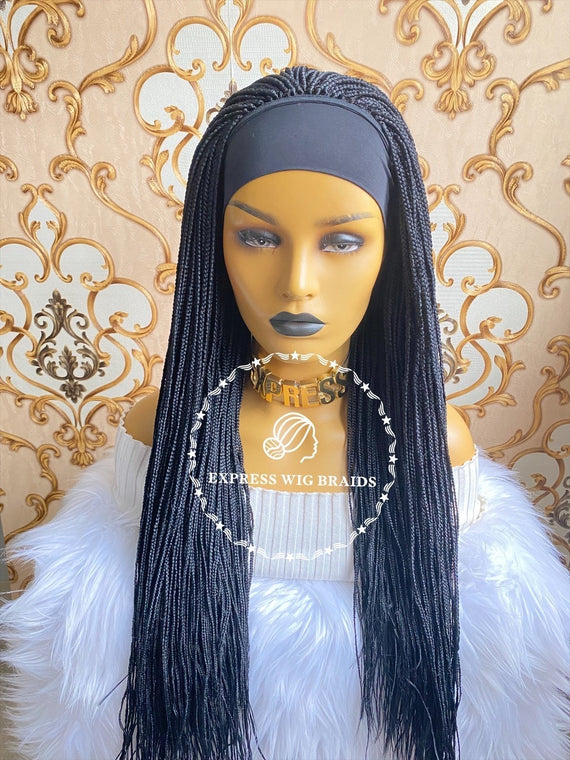 Headband Micro Braid Wig Sophia-1