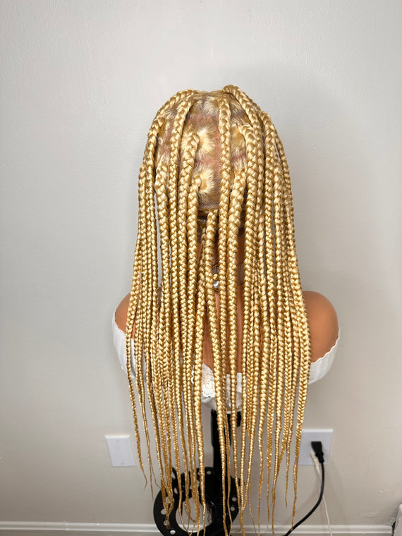 Full Lace Big Knotless Braids 613