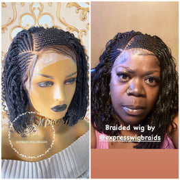Bohemian Cornrow Braids Wig -Kendra Boho