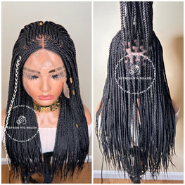 Cornrow Braid Wig - Gina Full Lace