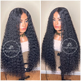 Virgin Human Hair Deep Curly Wig - Lopez