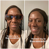 Cornrow Braid Wig - Amelia