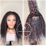 100% Human Hair Wet & Wavy Micro Virgin Braid Wig - Indiana 6