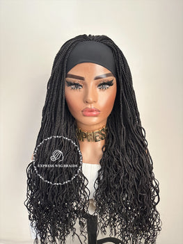 Headband Wavy Micro Braid Wig Lilian -1