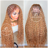 Bohemian Human Hair 4B/4C Curly Edges Knotless Braids Cornrow-Irene Boho - Express Wig Braids