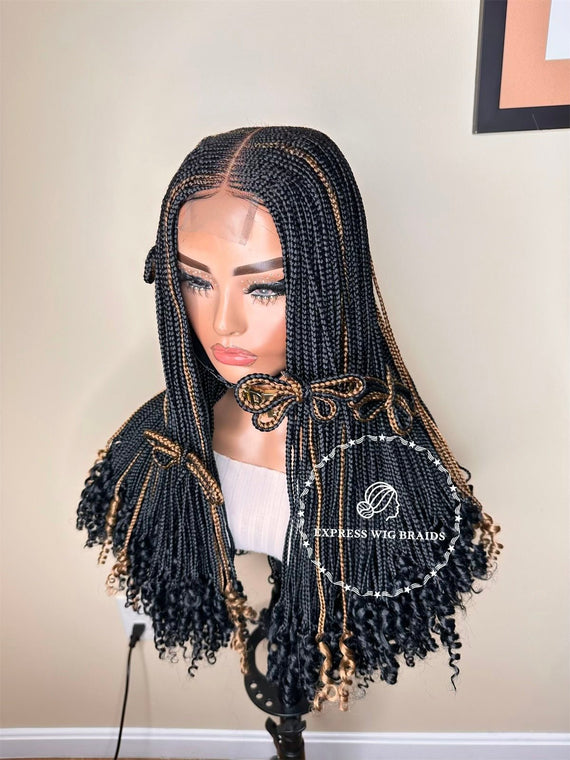 Goddess Cornrow Braids - Butterfly - Express Wig Braids