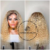 Human Hair Wet & Wavy Micro Virgin Braided Wig - Indiana 5