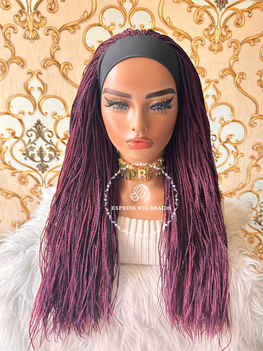 Headband Micro Braid Wig Sophia-3