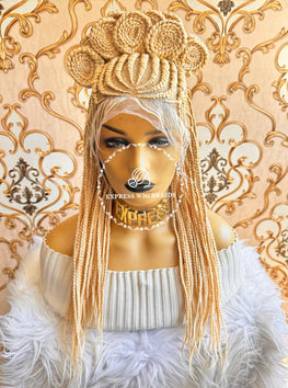 Celebrity Cornrow Knotless Princess Deborah 3