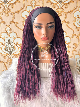 Headband Micro Braid Wig Sophia-3