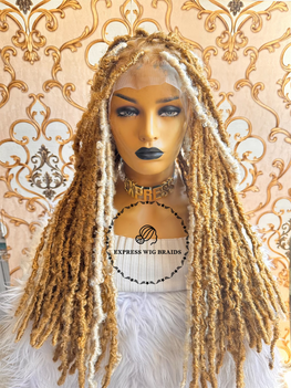 Distressed Butterfly Faux Locs-Audrey