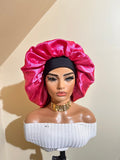 Large Double Sided Satin Hair Bonnet - Express Wig Braids