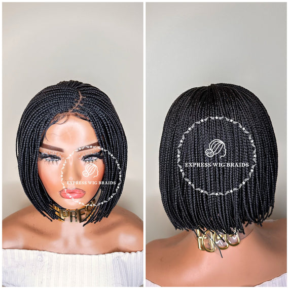 Micro Short Bob Braids - Zuri - Express Wig Braids