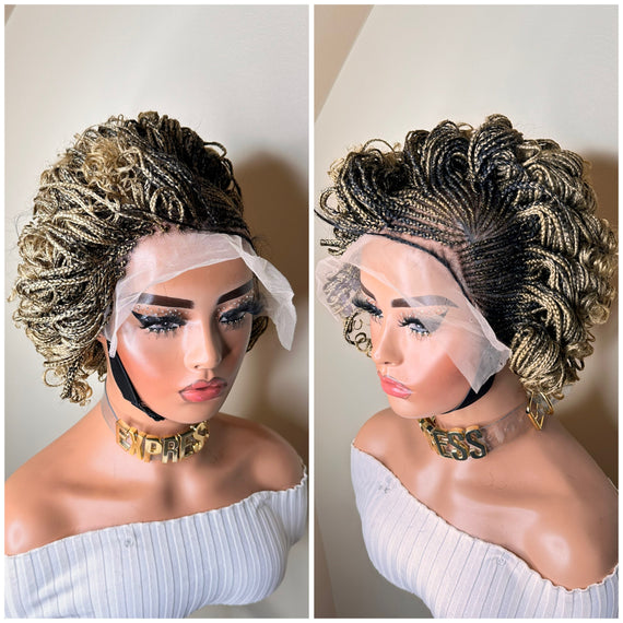 Micro Short Curly Braids - Esther 2 - Express Wig Braids